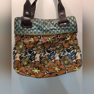 Fossil Floral Patterned Women's Bag